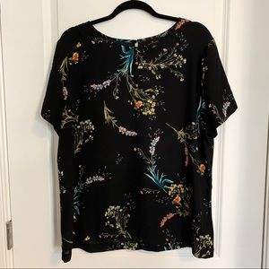 Floral Chiffon Top